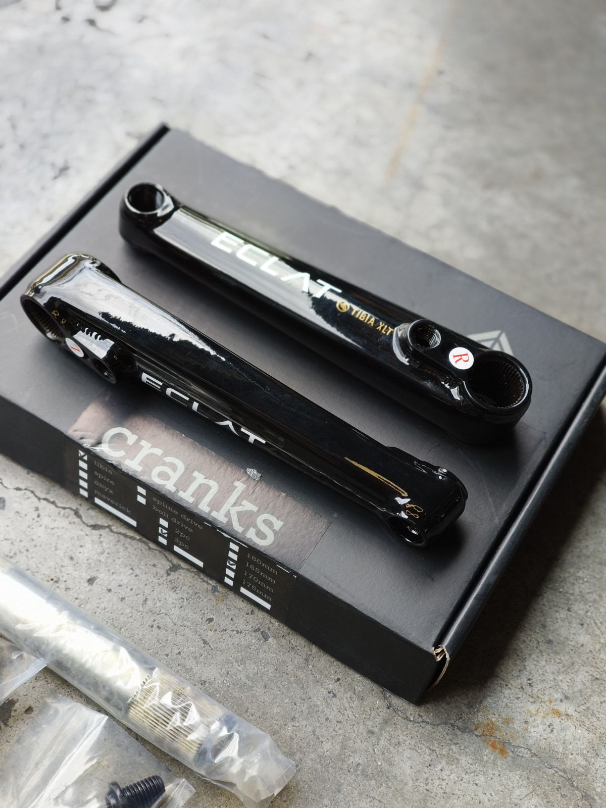 ÉCLAT TIBIA XLT CRANKS – 170MM