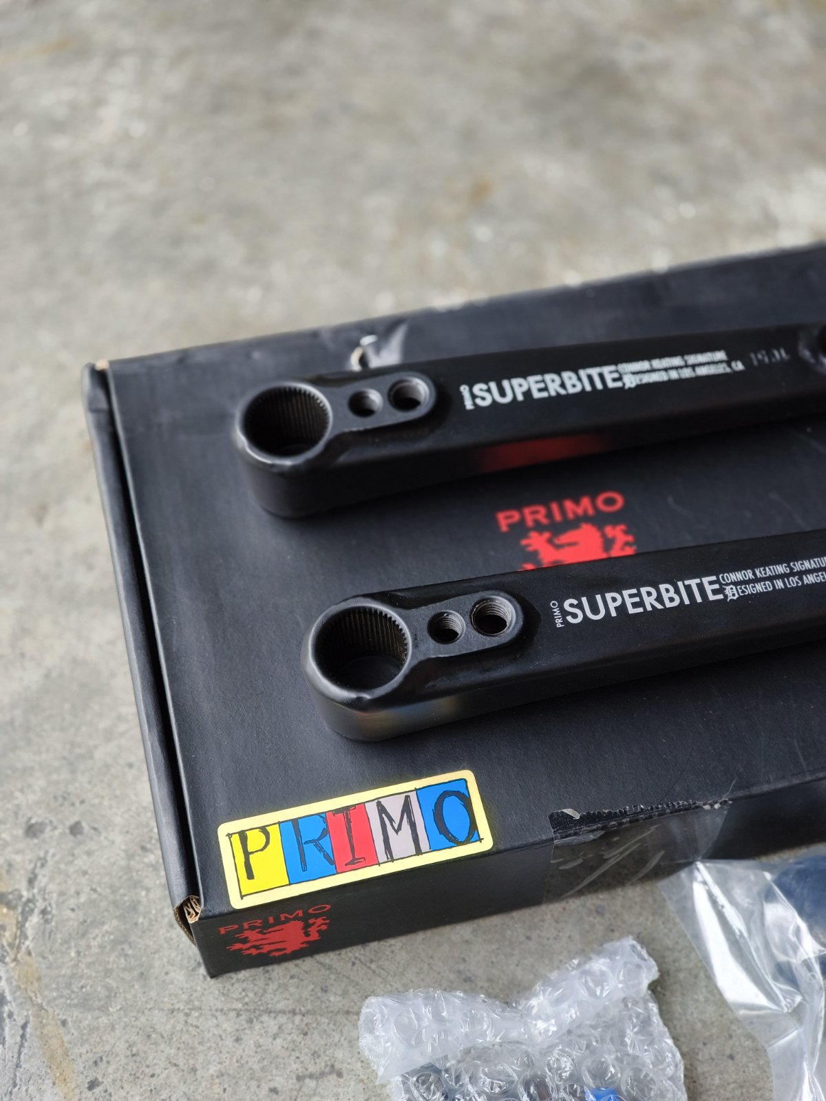 Primo Superbite Cranks 165mm w/ 22mm BB