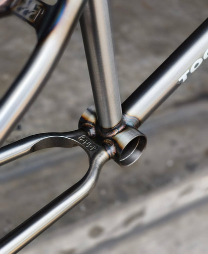 CULT 2 SHORT IC2 FRAME , Matte Clear Raw , Brakeless , 20.5" TT