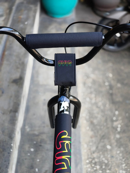 CULT DEVOTION 26" CRUISER- Black / Rasta Colorway