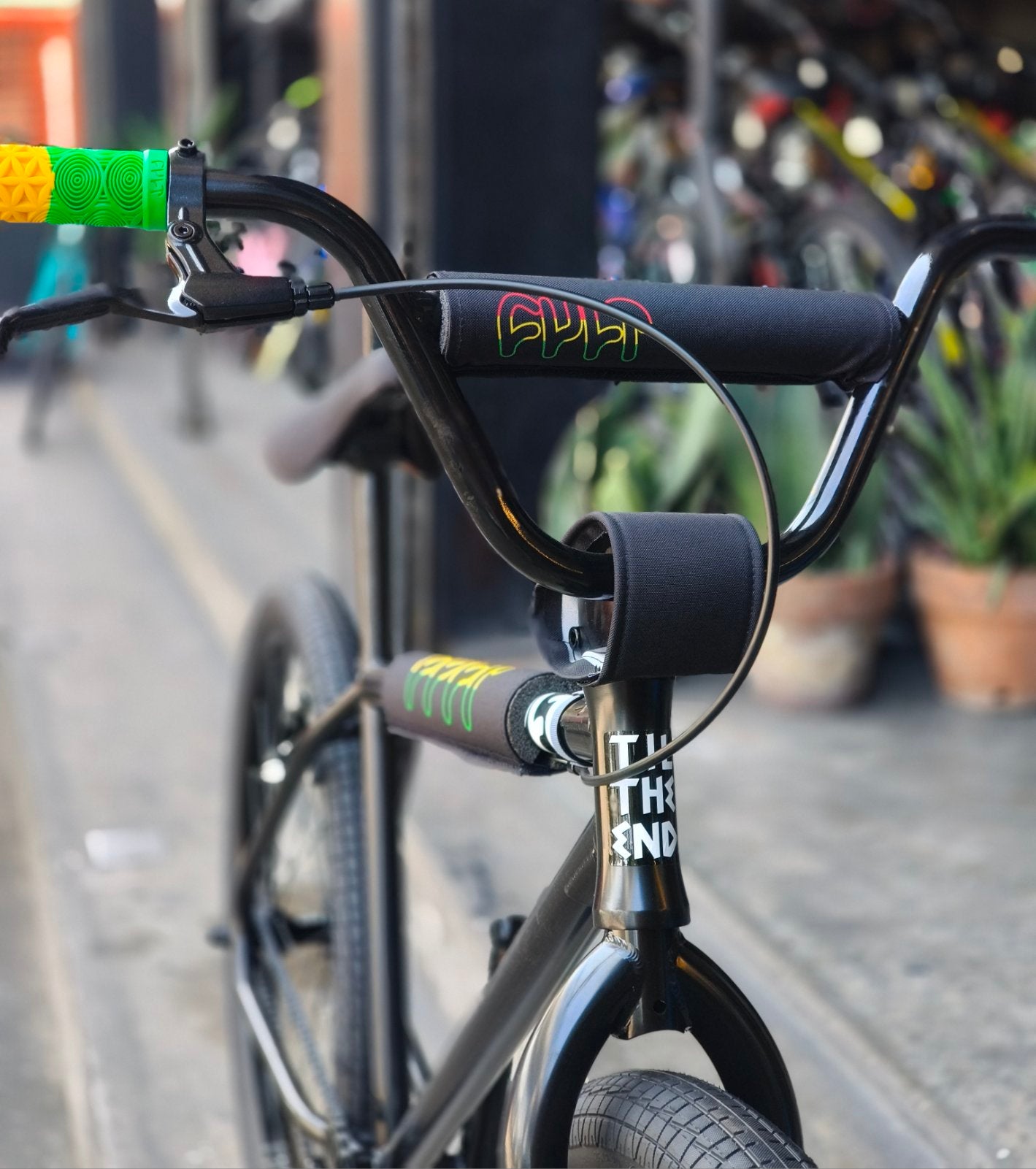 CULT DEVOTION 26" CRUISER- Black / Rasta Colorway