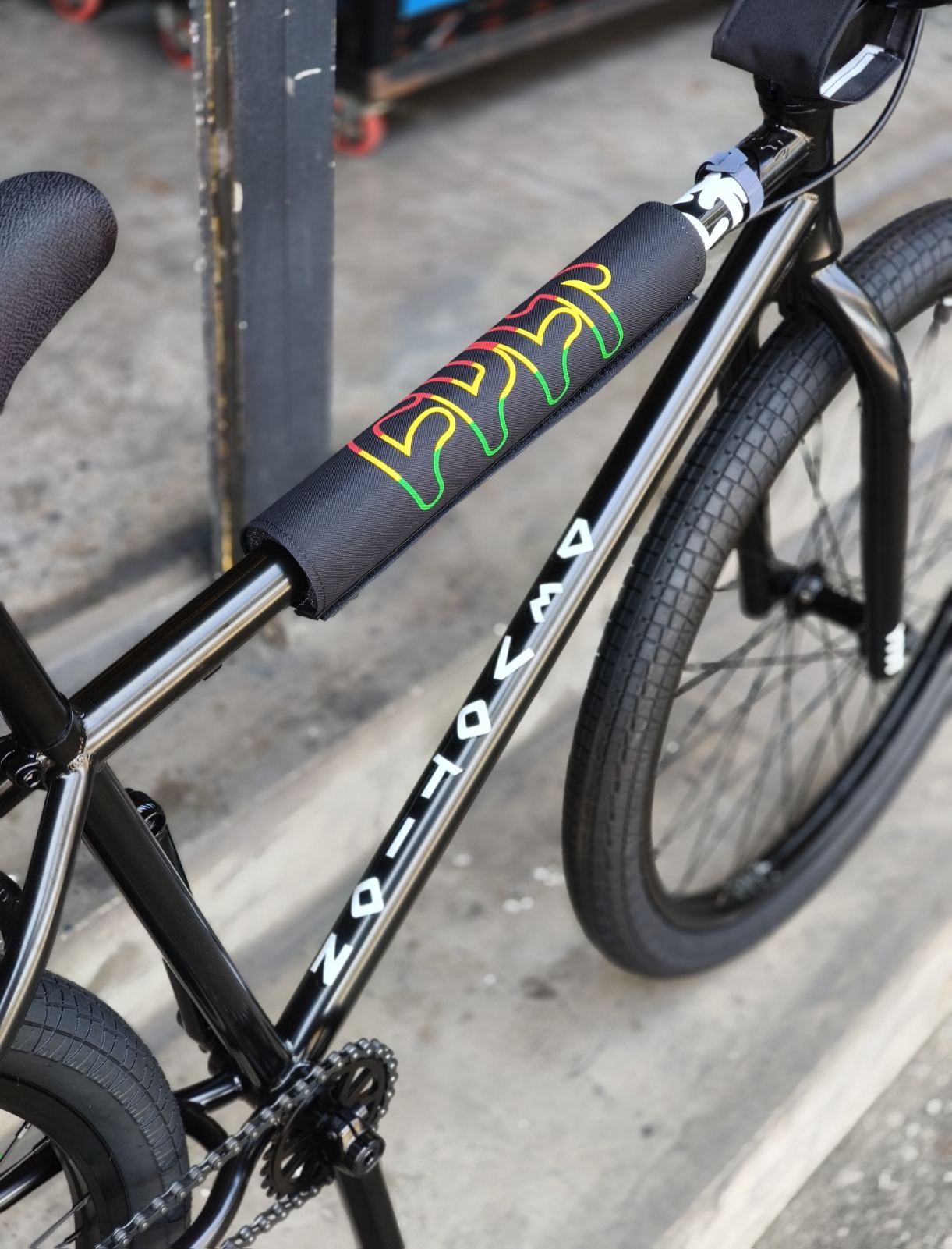 CULT DEVOTION 26" CRUISER- Black / Rasta Colorway