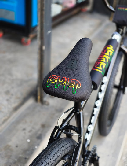 CULT DEVOTION 26" CRUISER- Black / Rasta Colorway