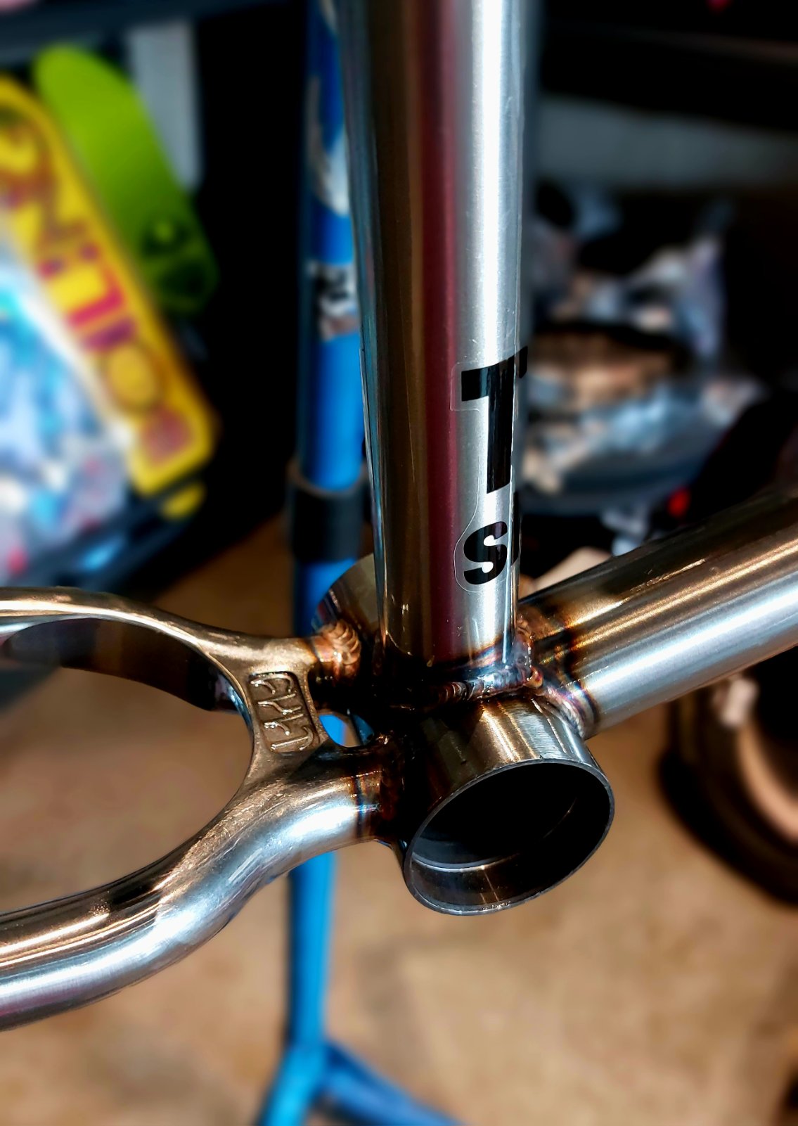 Cult 2 Short IC BMX Frame, 20.75" top tube