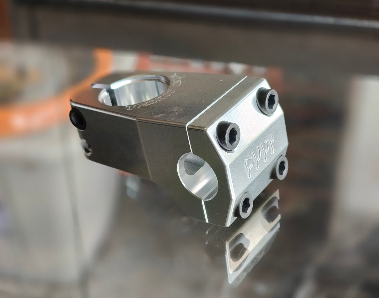 CULT MIND CONTROL FRONT LOAD STEM – POLISHED SILVER