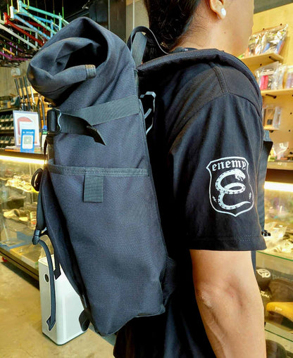 Backpack - Exonomad, Rolltop Black