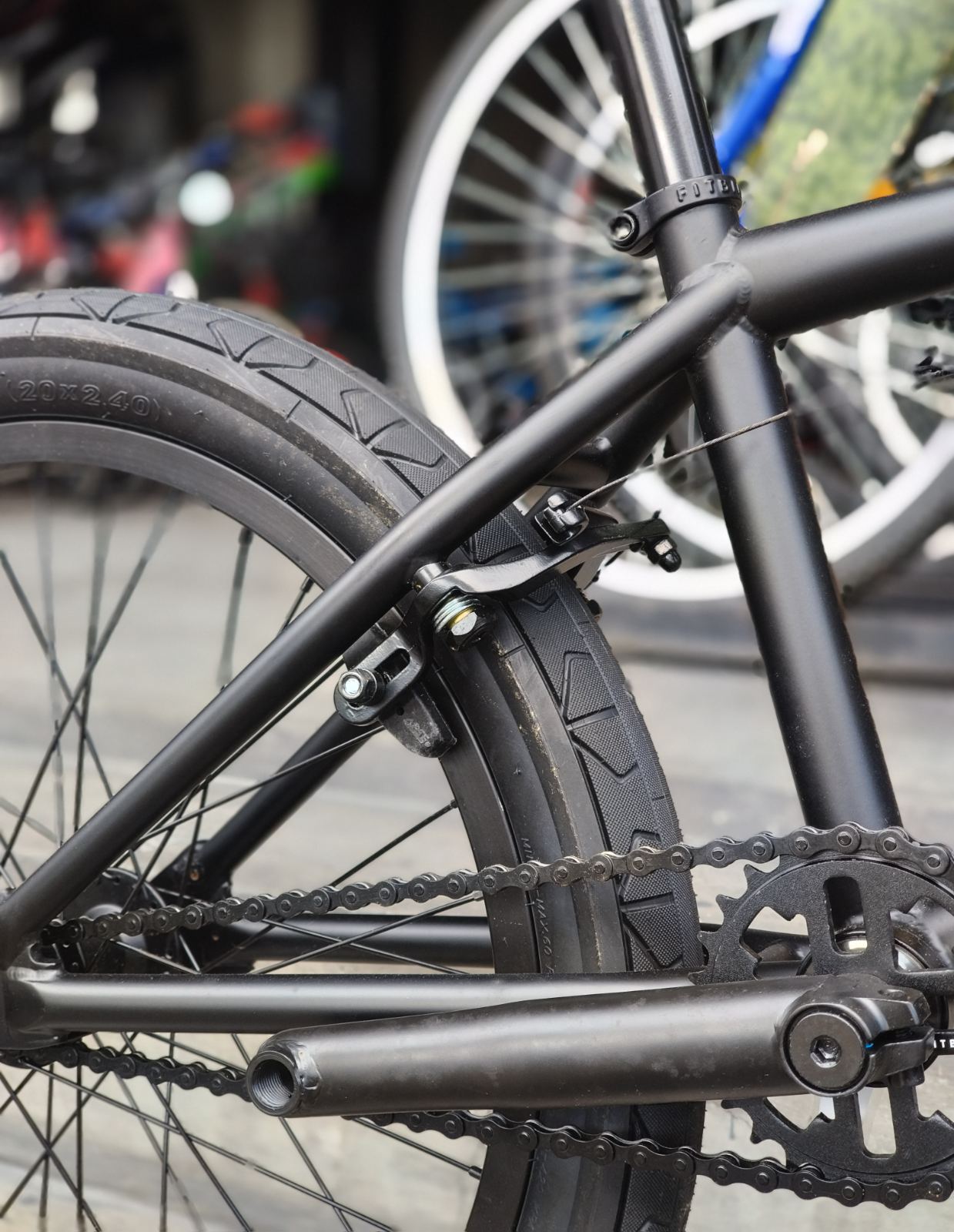 FIT BIKE CO. STR BMX – Flat Black 20.75" TT