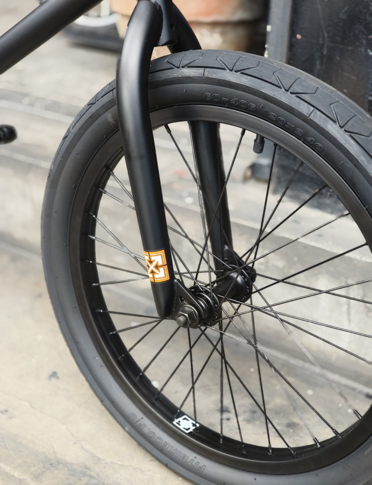 FIT BIKE CO. STR BMX – Flat Black 20.75" TT