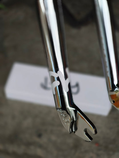 Cult - Investment Cast Sect V4, Size 20 (28mm offset) CHROME