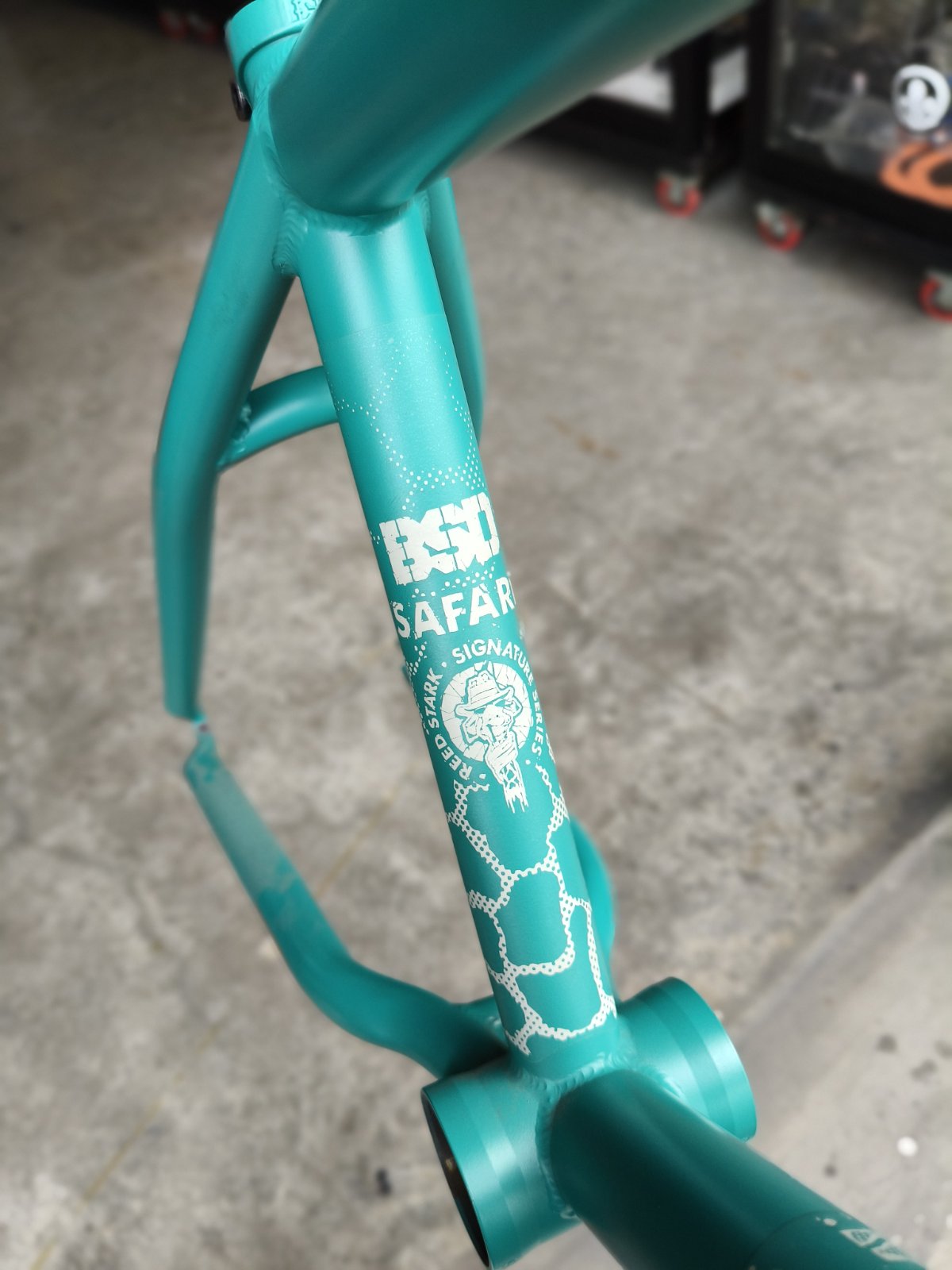 BSD Safari V3 BMX Frame, 20.6" top tube