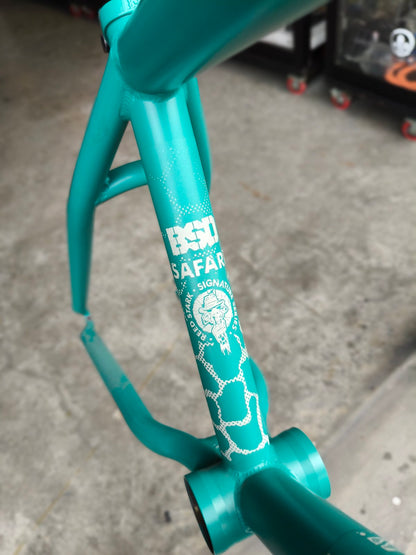 BSD Safari V3 BMX Frame, 20.6" top tube