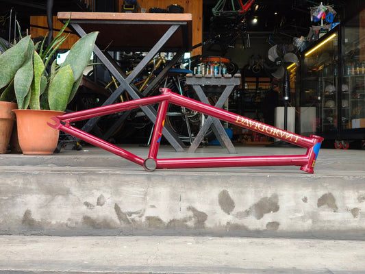 BSD Raider, David Grant signature BMX frame, 20.75" top tube