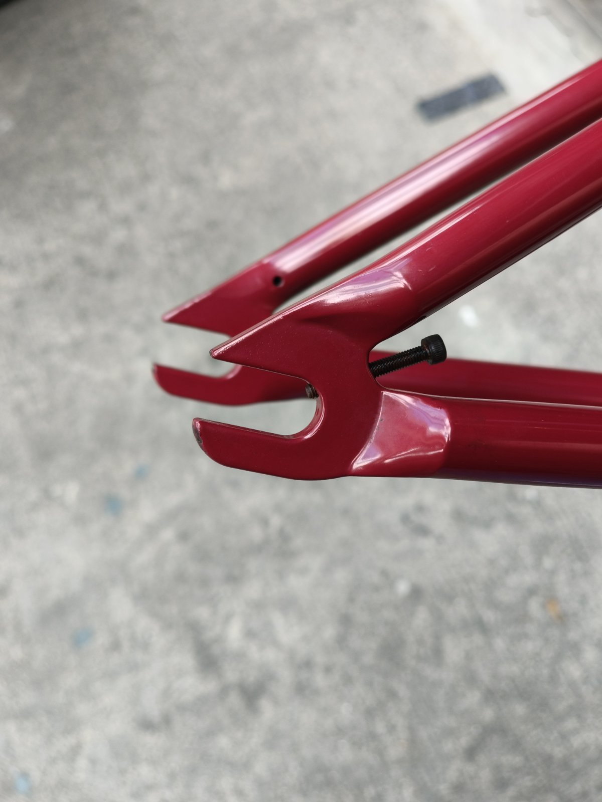 BSD Raider, David Grant signature BMX frame, 20.75" top tube