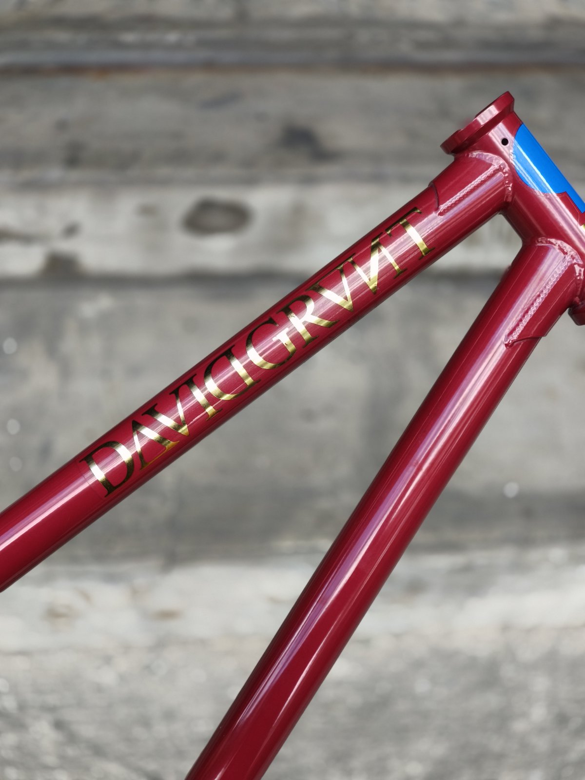 BSD Raider, David Grant signature BMX frame, 20.75" top tube
