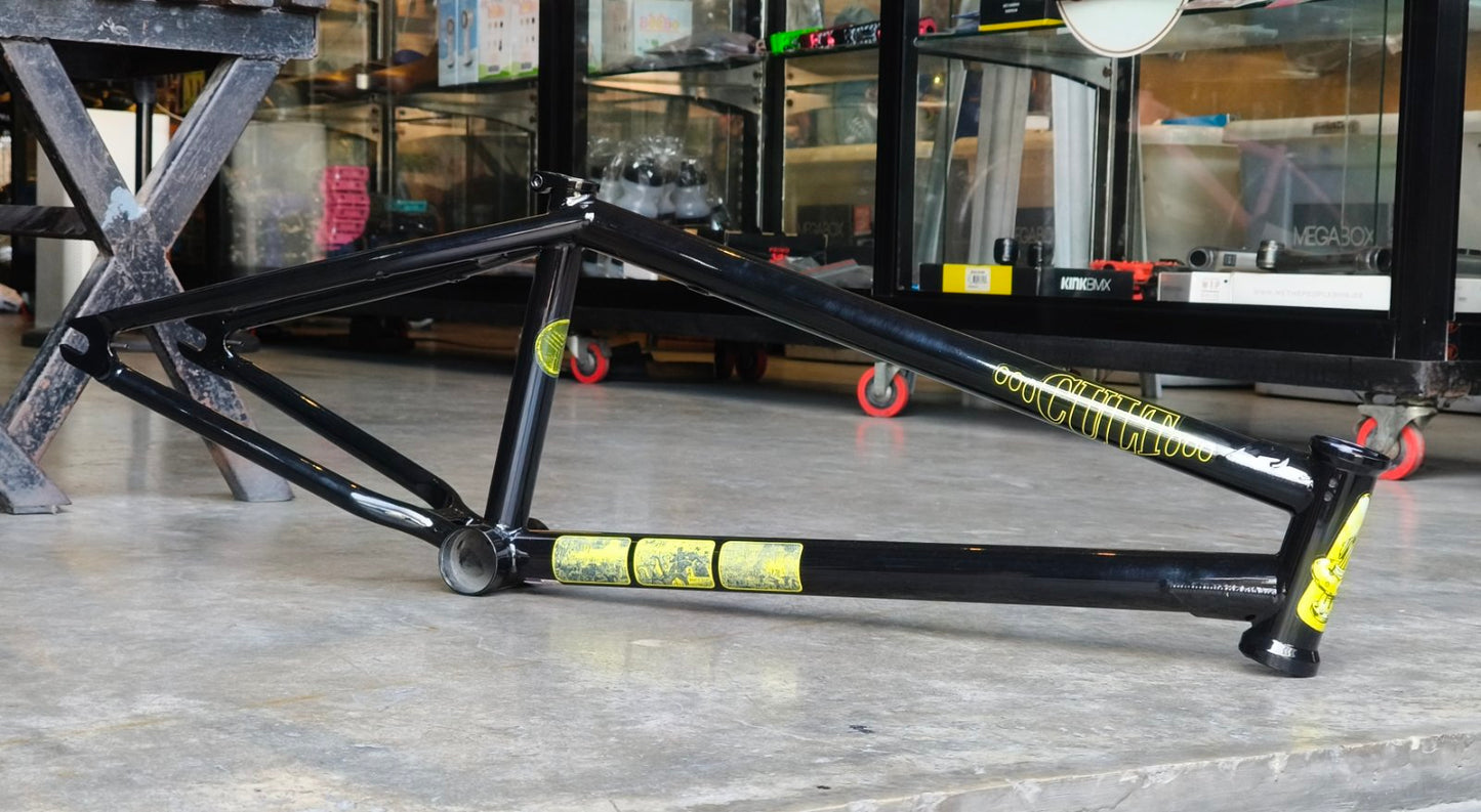 CULT HEAVEN'S GATE IC2 FRAME,  Brandon Begin Signature , Alex Duleba Black Colorway 20.5" TT