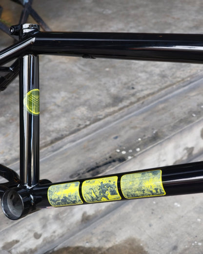 CULT HEAVEN'S GATE IC2 FRAME,  Brandon Begin Signature , Alex Duleba Black Colorway 20.5" TT