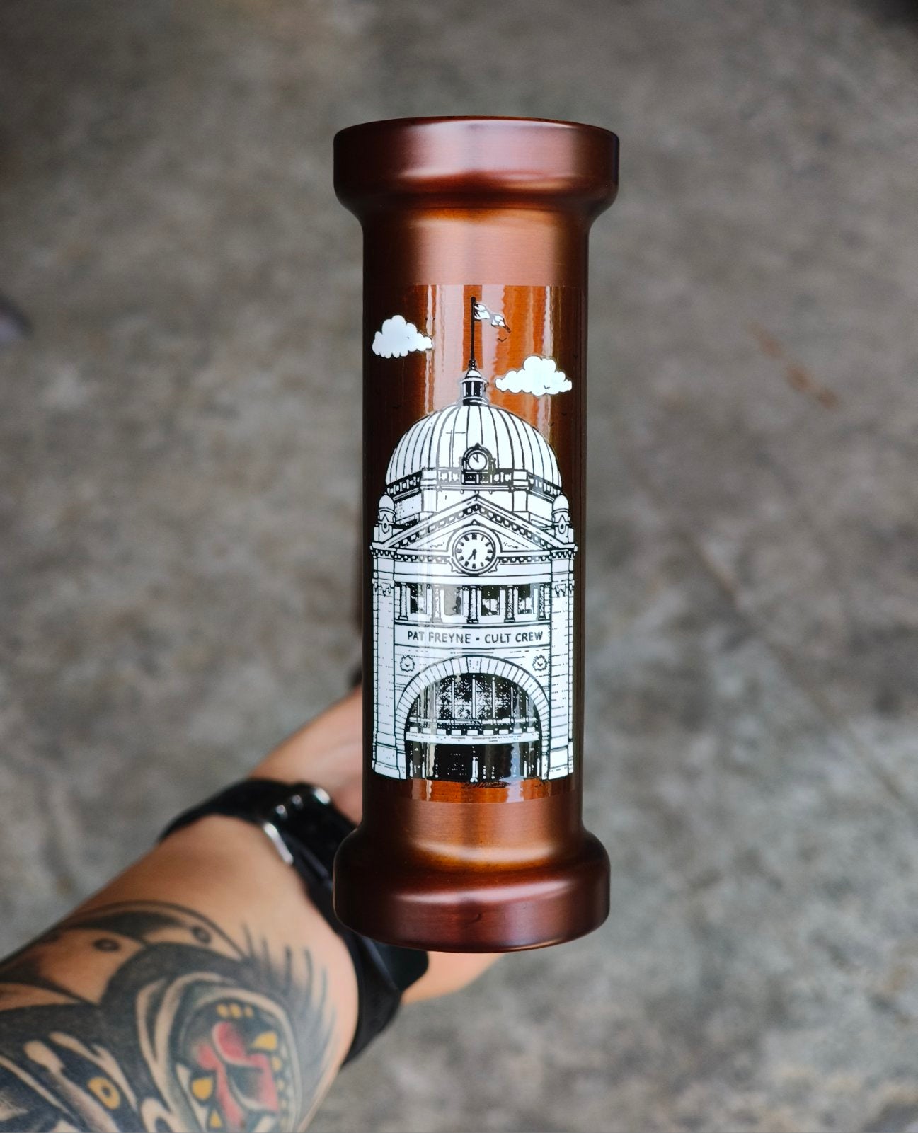 CULT DAK FRAME – Dakota Roche Signature / Pat Freyne Translucent Brown Colorway / 20.75" TT