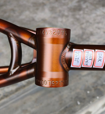 CULT DAK FRAME – Dakota Roche Signature / Pat Freyne Translucent Brown Colorway / 20.75" TT