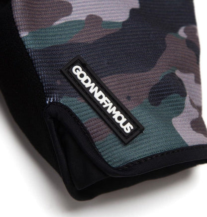 Godandfamous, Cycling Gloves Woodland Camo (sold by pair)