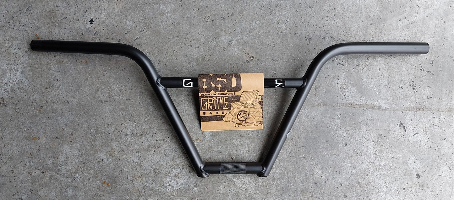 BSD Grime BMX Bar, 4pc Bar Type, 9" rise