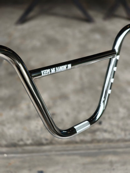 Cult Crew Bar Chrome 9" rise