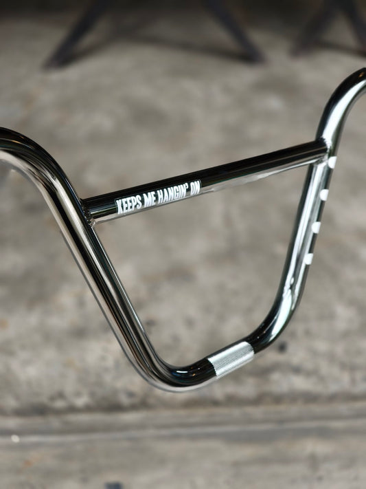 Cult Crew Bar Chrome 9" rise