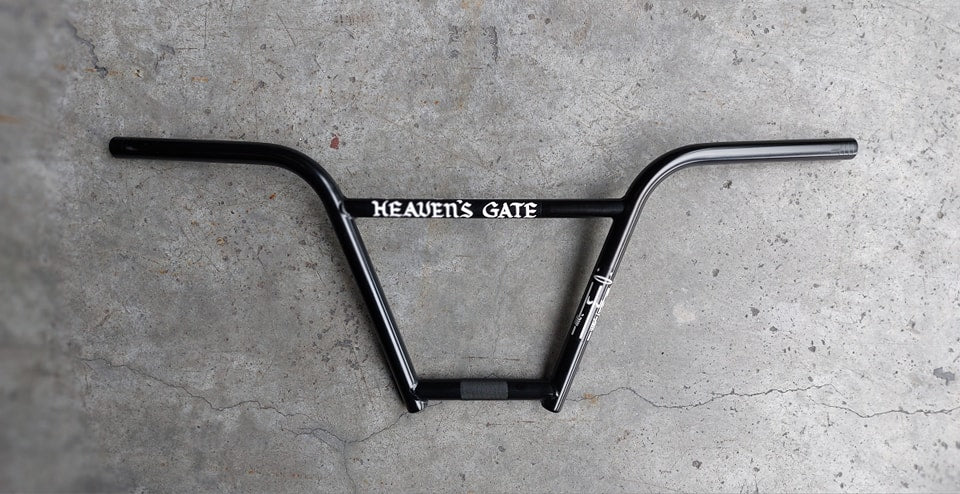 Cult Heaven's Gate BMX Bar, 4pc Bar type, 9.65" rise