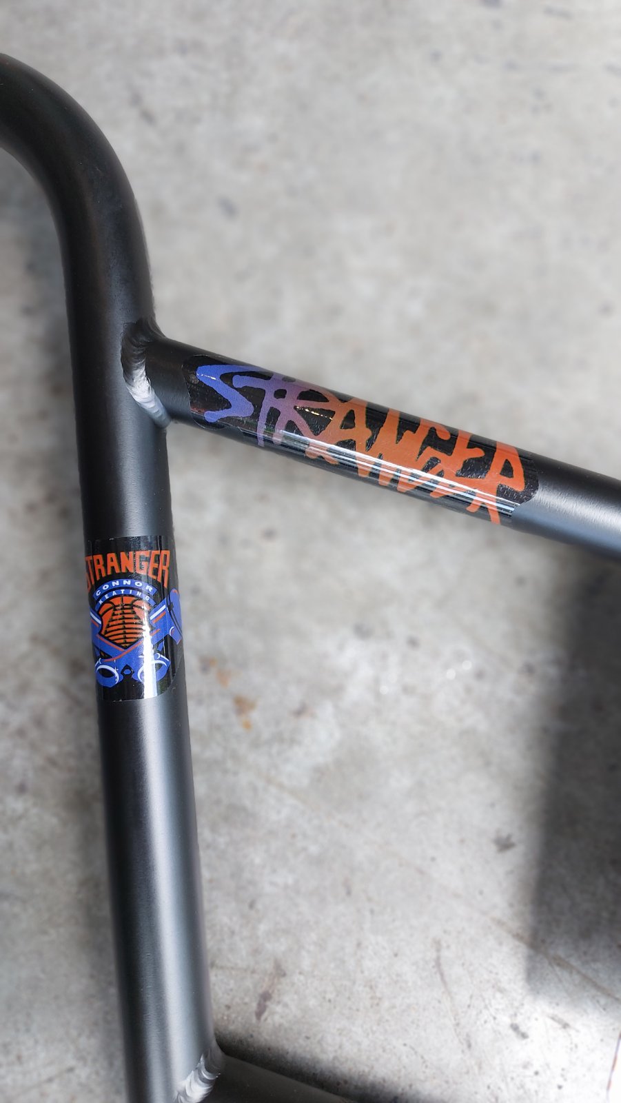 Stranger Piston BMX Bar V1 - 4pc Bar type (9.25" rise)