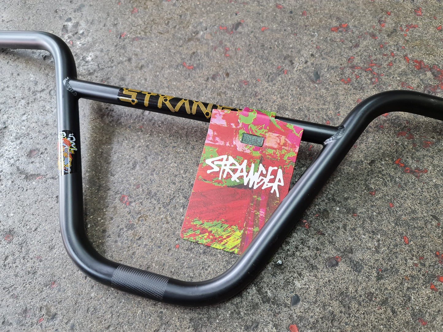 Stranger Zia BMX Bar, 2pc Bar type, 9.5" rise