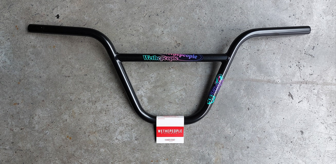 Wethepeople Trigger BMX Bar - 2pc Bar type, 9" rise