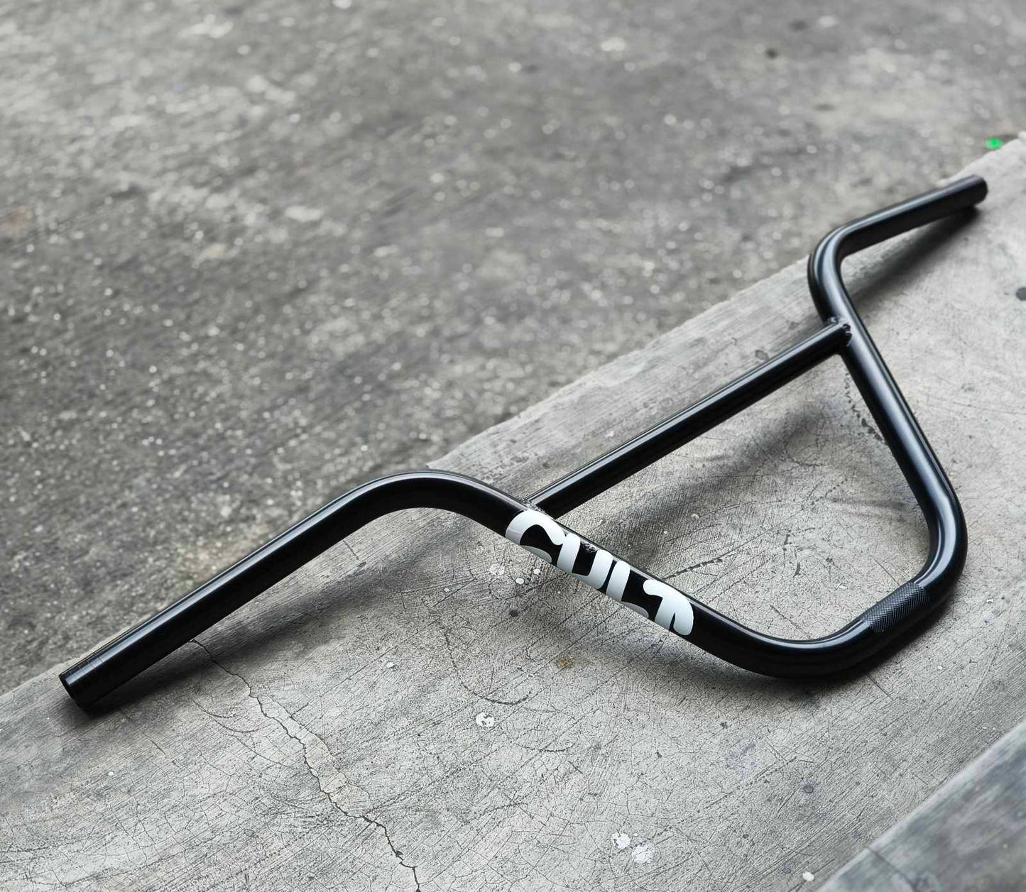 CULT CREW BMX BAR – BLACK (9" RISE)