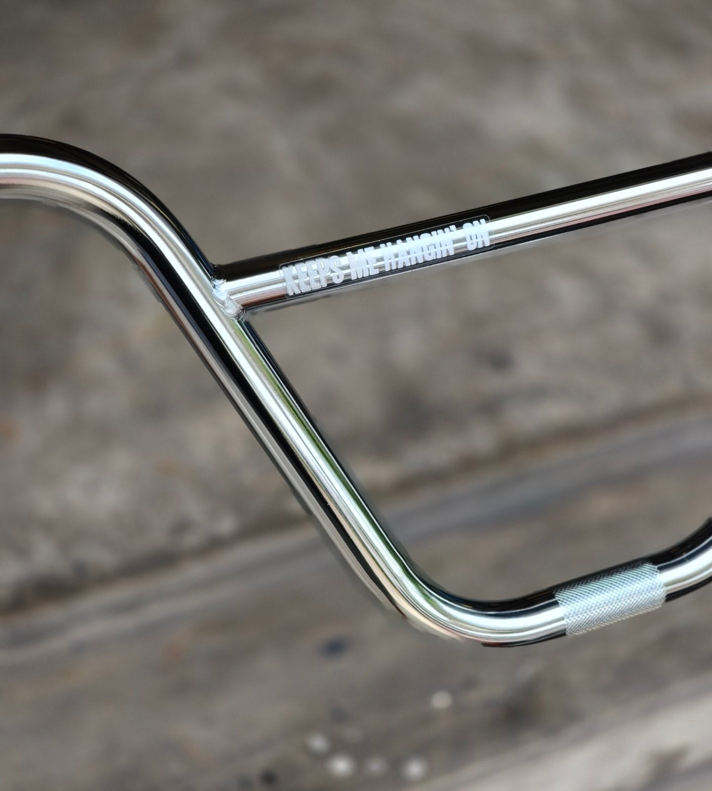 Cult Crew BMX Bar Chrome 9" rise