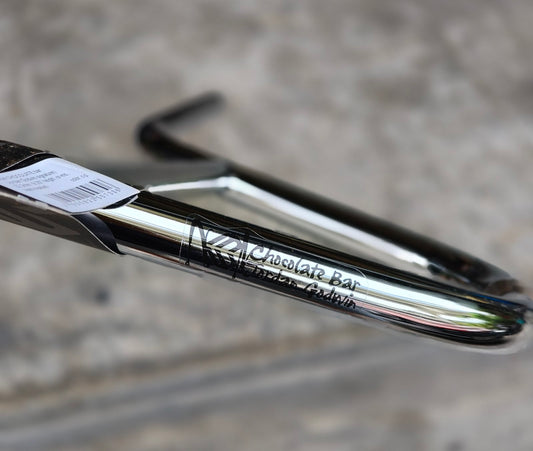 ÉCLAT CHOCOLATE BMX BAR – JORDAN GODWIN SIGNATURE, CHROME FINISH 9.25" Rise