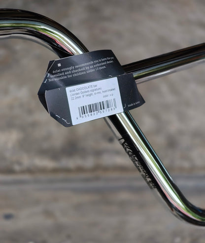 ÉCLAT CHOCOLATE BMX BAR – JORDAN GODWIN SIGNATURE (9" RISE) CHROME