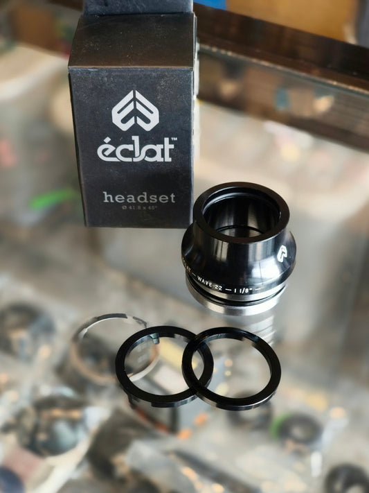 Eclat, Wave 22 Integrated Head Set - Black