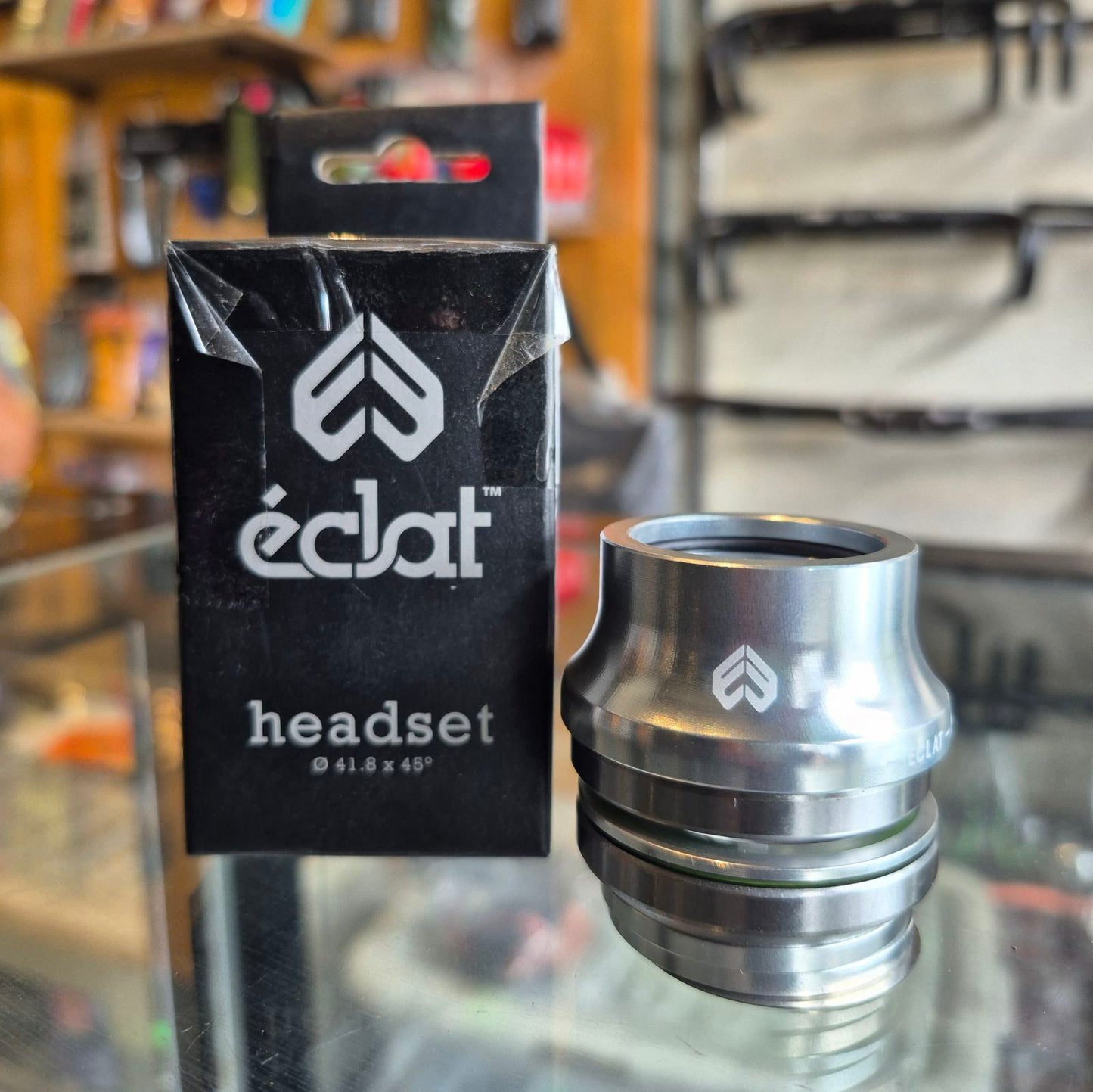 ÉCLAT WAVE 22 INTEGRATED HEADSET – POLISHED SILVER