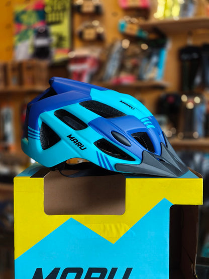 Helmet MTB Maru Tracer (available in Blue & Purple)