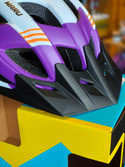Helmet MTB Maru Tracer (available in Blue & Purple)