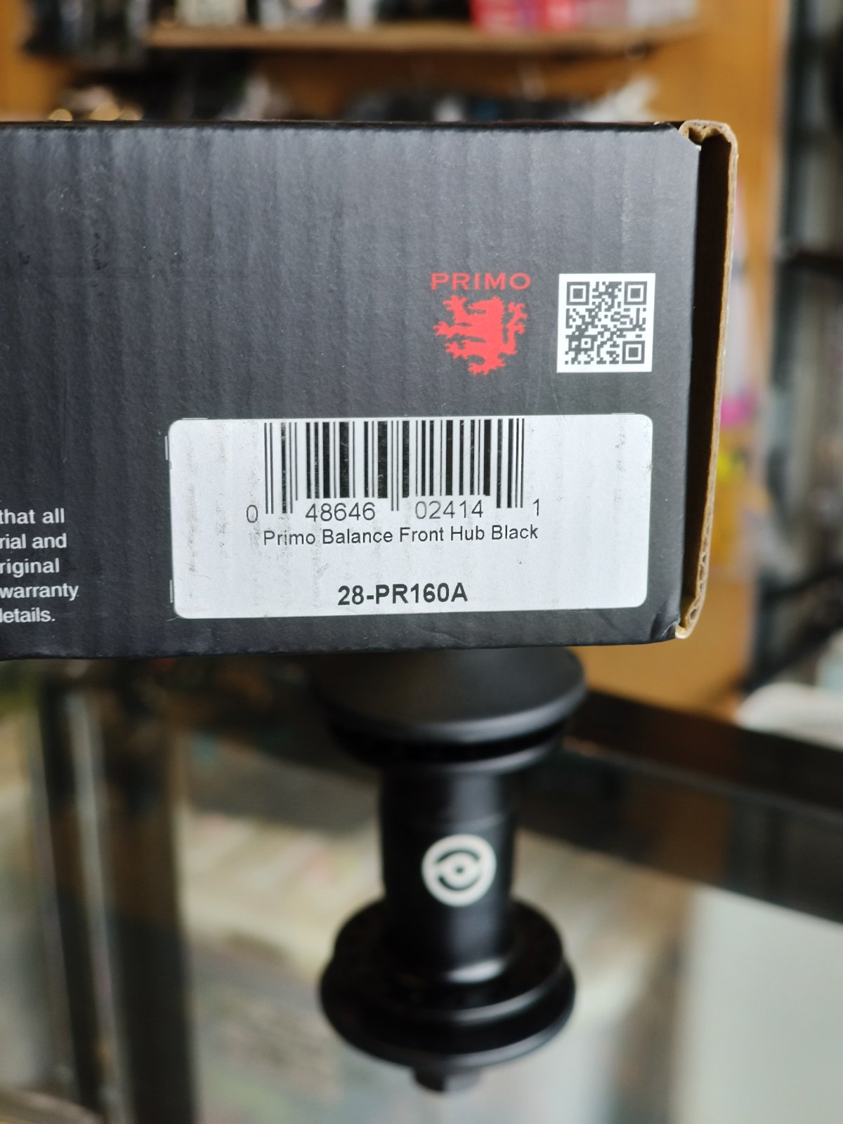 Primo Balance Front Hub BMX