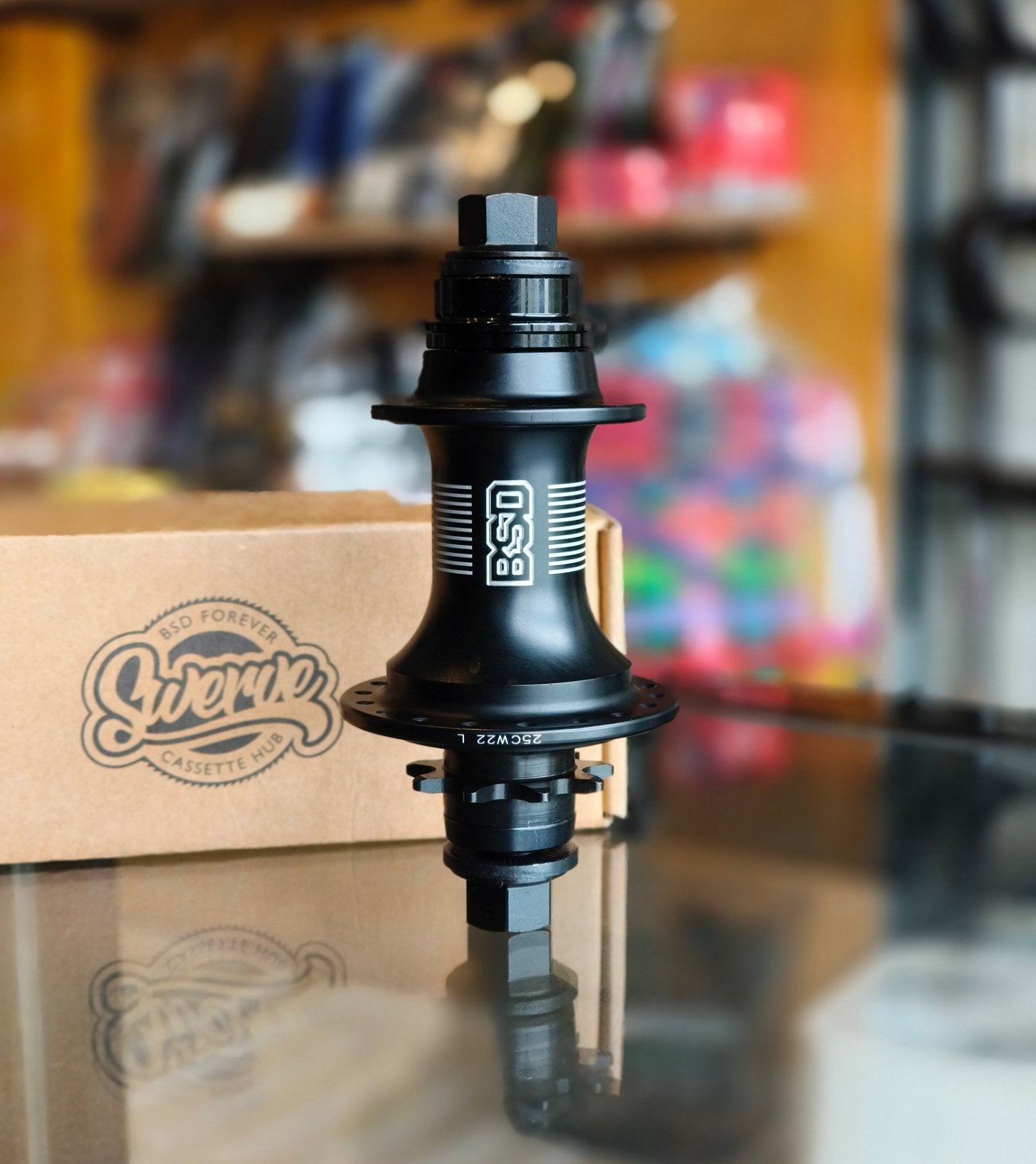 BSD- Swerve Cassette Hub, Female, LSD