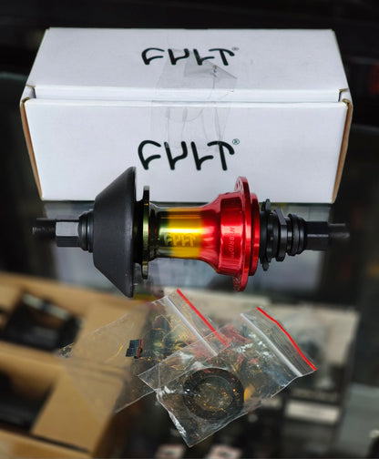 Cult Crew RASTA Hybrid Rear Hub w/ Non Drive Guard (LSD/ RSD)
