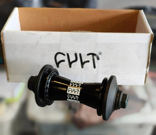 CULT CREW FRONT HUB – BLACK