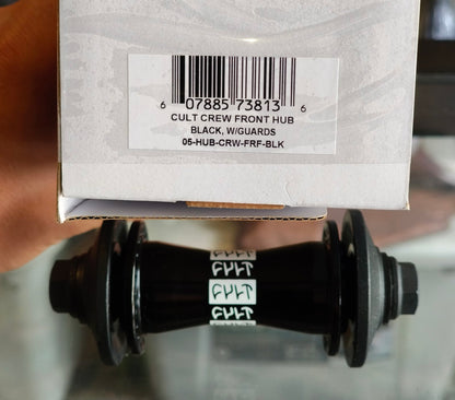 CULT CREW FRONT HUB – BLACK