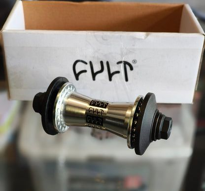 CULT CREW FRONT HUB – POLISHED SILVER
