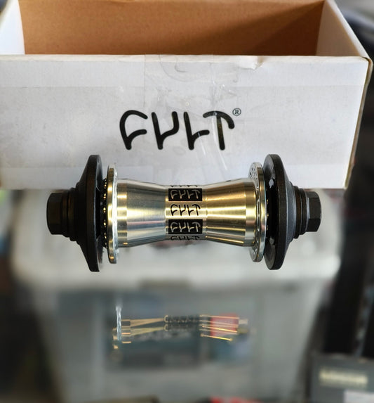 CULT CREW FRONT HUB – POLISHED SILVER