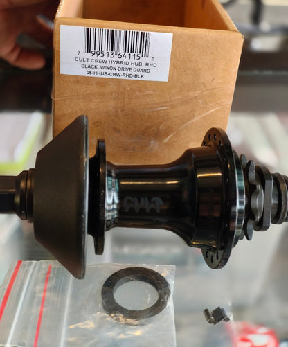CULT CREW HYBRID HUB – BLACK , LHD & RHD AVAILABLE