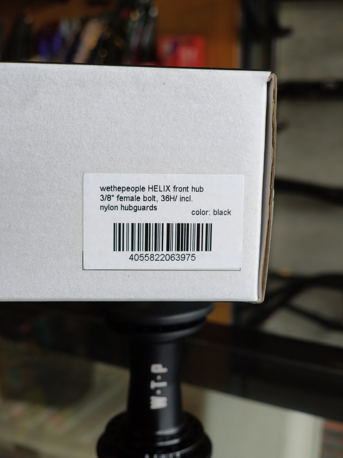 Wethepeople Front Hub Helix 36H w/ nylon hubguards