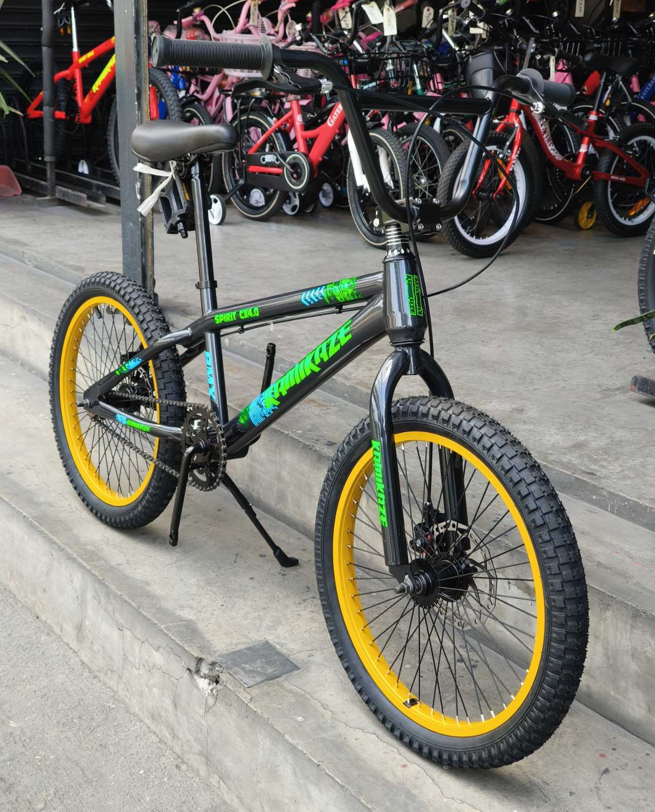 Z- Bike 20 BMX Kamikaze Black