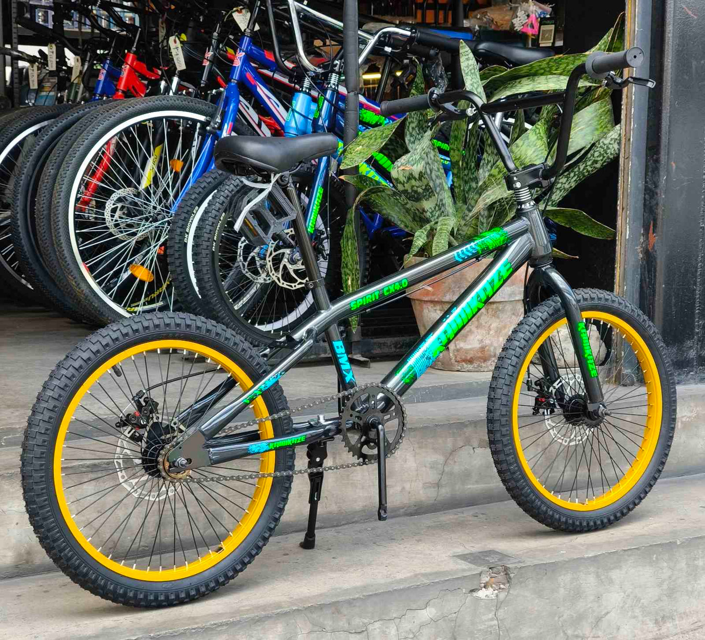 Z- Bike 20 BMX Kamikaze Black