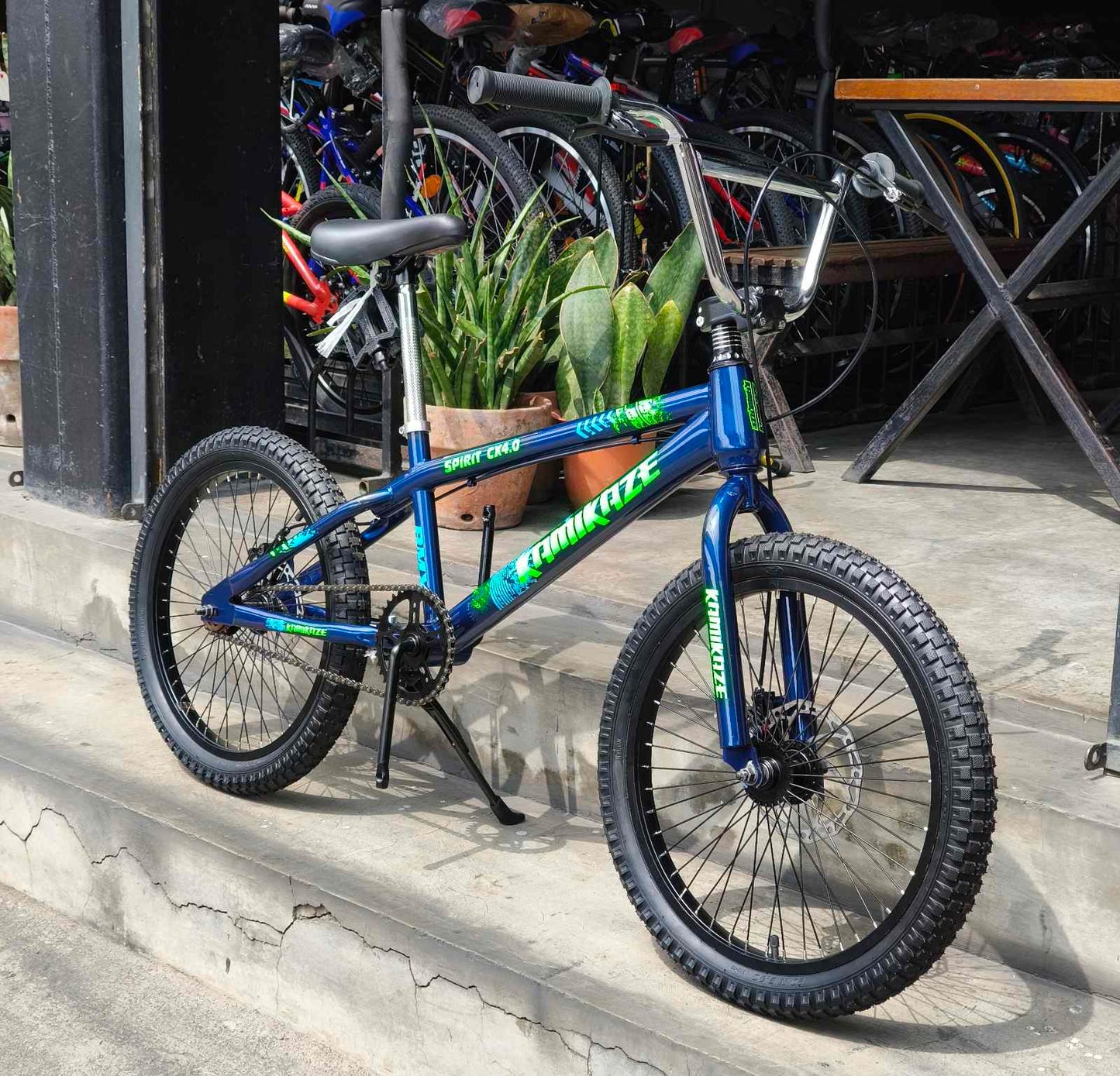 Z- Bike 20 BMX Kamikaze Metallic Blue